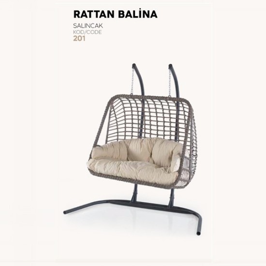 Rattan Balina Salıncak