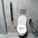 Engelli Tutunma Barı Tuvalet Kağıtlıklı Banyo WC Küvet Paslanmaz 2'li Set