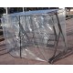 Şeffaf Salıncak Koruma Örtüsü Salıncak Kılıfı Bahçe Salıncak Kılıfı 220x120x150